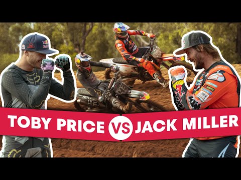 Dakar Winner VS Motogp Star Head-To-Head on a Motocross Track - Miller vs Price