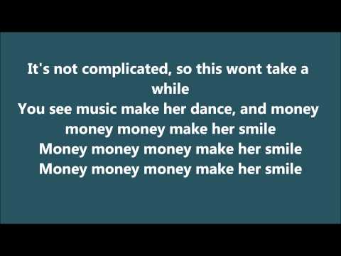 Bruno Mars - Money make her smile *lyrics*