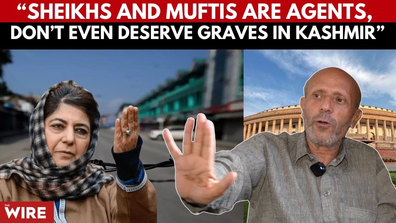 “Sheikhs and Muftis Agents, Don’t Even Deserve Graves in Kashmir” | Interview with Engineer Rashid