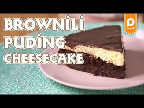 Brownili Puding Cheesecake Tarifi