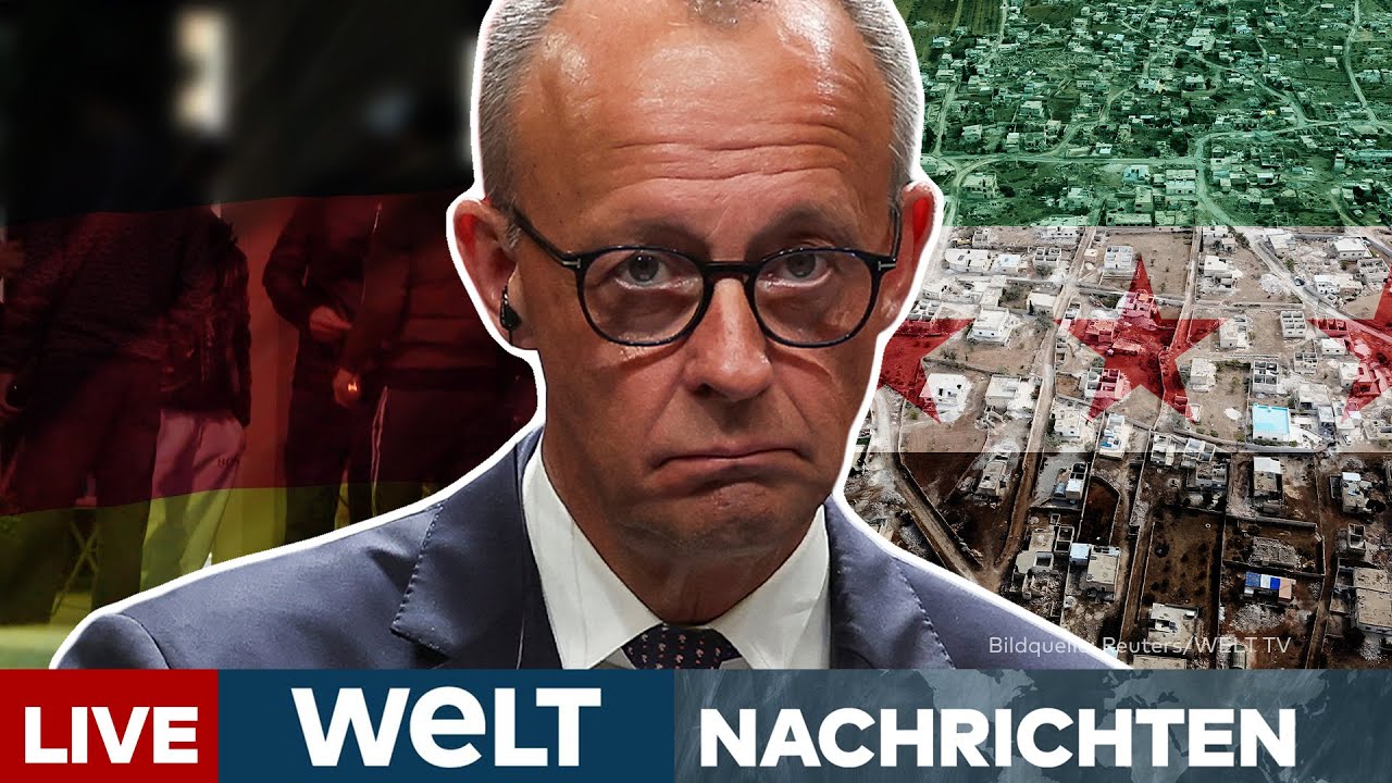 MERZ KNALLHRAT: „Der Bürgerkrieg ist beendet“ – Kanzler drängt auf Abschiebungen nach Syrien | LIVE