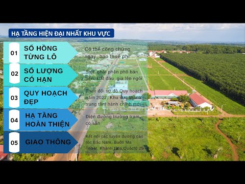 Đón đầu quy hoạch đầu tư ngay đất nền Phú Lộc, Krông Năng, Đắk Lắk 