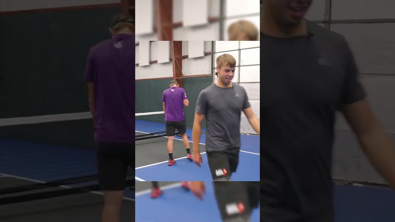 Switching hands, still dominating 👋 #pickleball #athlete #sports #explore #shorts