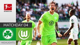 Greuther Fürth — VfL Wolfsburg 0-2 | Highlights | Matchday 4 – Bundesliga 2021/22