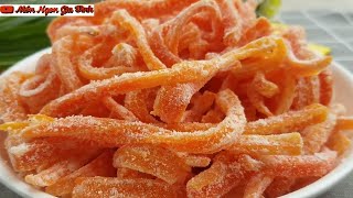 ✅Cách Làm MỨT CÀ RỐT Ngon Hấp Dẫn Đón Tết Cổ Truyền | Món Ngon Gia Đình