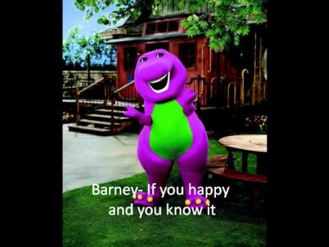 Barney Happy You Know It YouTube