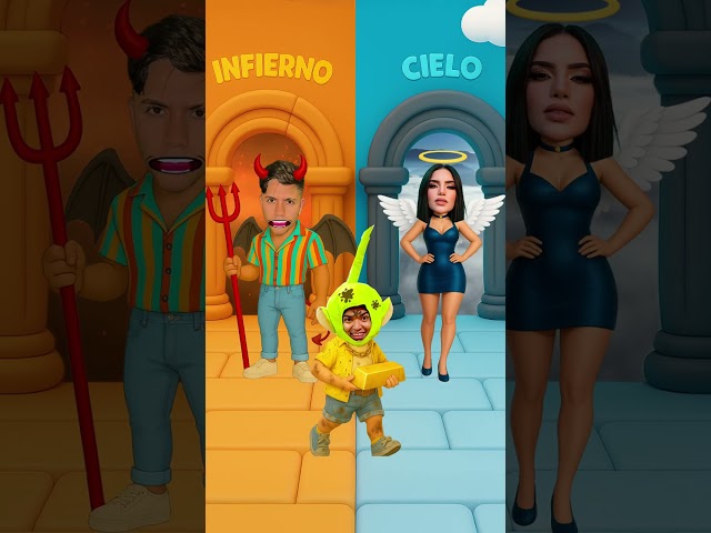 ¿Cielo o Infierno? 😇🔥 Kimberly Loaiza decide el destino de todos