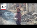 Street kitchen in northern Gaza draws long lines of desperately hungry women and children