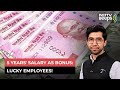 5 Years Salary As Bonus: These Employees Got Really Lucky!