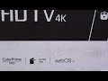 LG 55UH65 4K UHD SMART TV Unboxing