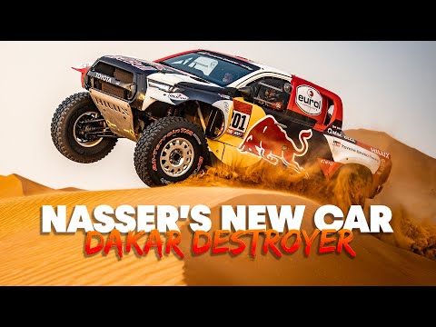 Nasser Al-Attiyah Introduces His T1  Toyota Hilux: Dakar Destroyer