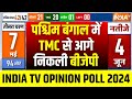 West Bengal Opinion Poll 2024: पश्चिम बंगाल में TMC से आगे निकली बीजेपी | Lok Sabha Election 2024