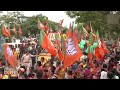 Tripura CM Manik Saha Holds Rally in Support of BJP LS Candidate Biplab Kumar Deb in Charilam