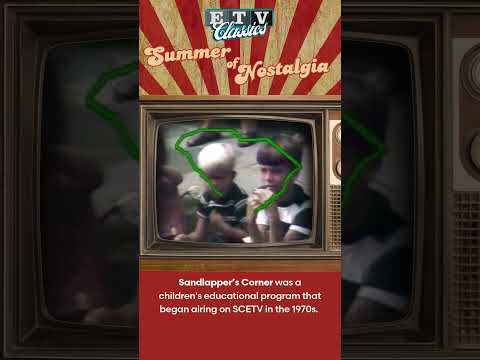 screenshot of youtube video titled Do you remember the Sandlapper song? 🚸  #childhoodmemories #etvclassics #scetv