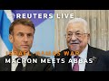 LIVE: Frances Macron meets with Palestinian leader Mahmoud Abbas in Ramallah