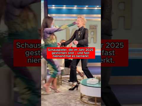 Actors who died in 2025 – and almost no one noticed.