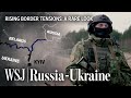 Behind the Belarus Side of the Ukraine Border: See How Troops Are Preparing for Attacks | WSJ