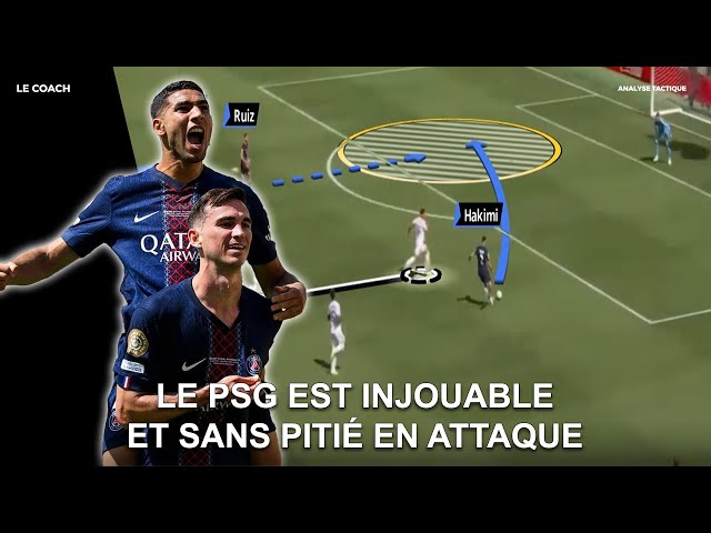 Un pressing MONSTRE du PSG détruit le Real de Xabie Alonso | Hakimi PERCUTANT, Vitinha INSAISISSABLE