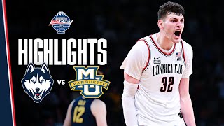 HIGHLIGHTS | BIG EAST Championship | #2 UConn Men's Basketball vs. Marquette