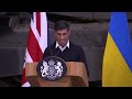 LIVE: Ukraine President Volodymyr Zelenskiy, UK Prime Minister Rishi Sunak speak from military camp  - 37:21 min - News - Video