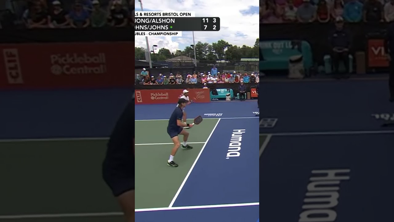Johns/Johns v Alshon/Duong at the IHG Hotels & Resorts Bristol Open (6) #shorts #pickleball