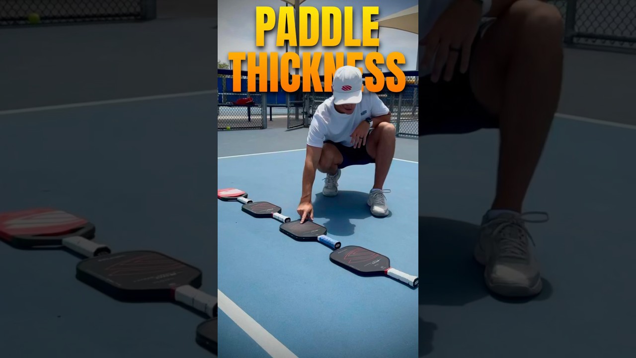 Paddle Thickness Makes a Difference