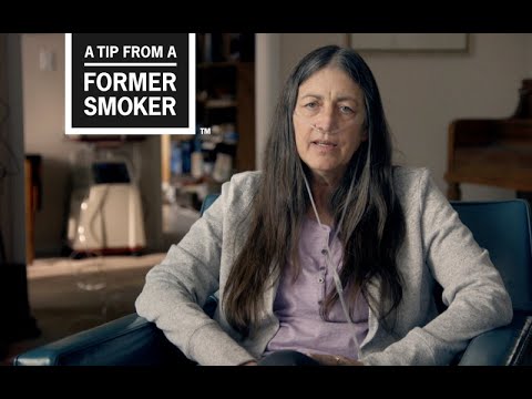 Becky smoked for years and has end-stage COPD. In this video from CDC's Tips From Former Smokers campaign, Becky talks about what her life is like now. Although she's very grateful for the life-giving benefits of her oxygen tank, she explains that her life is very different than it was before she developed COPD. Becky smoked for years and has end-stage COPD. In this video from CDC's Tips From Former Smokers campaign, Becky talks about what her life is like now. Although she's very grateful for the life-giving benefits of her oxygen tank, she explains that her life is very different than it was before she developed COPD.