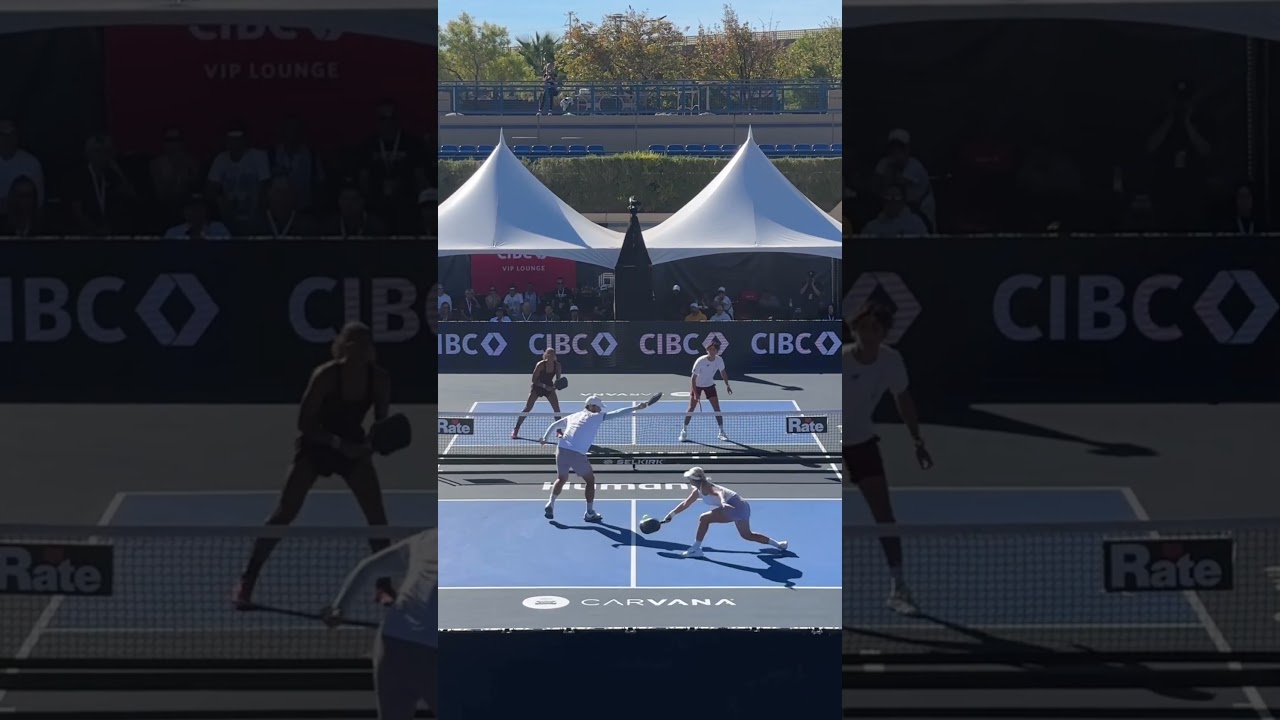 This kid is unreal!! Gabe Tardio takes over the pickleball court 🤝