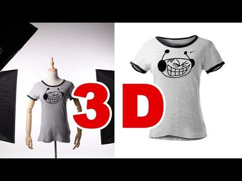 3D立体镂空服装拍摄大揭秘