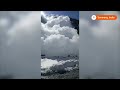 Eyewitness video captures avalanche in India | REUTERS  - 00:29 min - News - Video