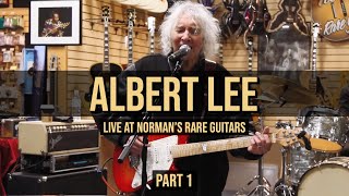 Albert Lee LIVE at Norman&#39;s Rare Guitars - Part 1