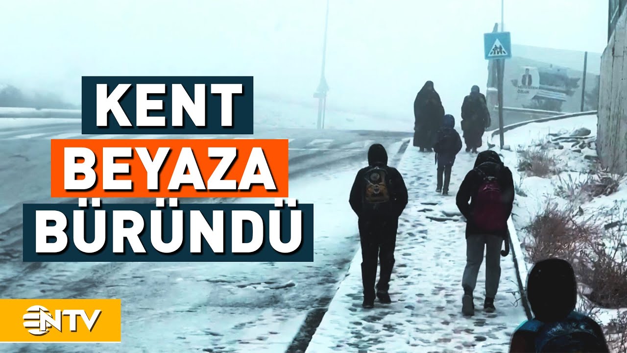 Ankara Güne Kar Yağışı İle Uyandı | NTV