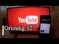 Grundig 32GFB6623, Unboxing, Review, Test, Airplay, WirelessDisplay