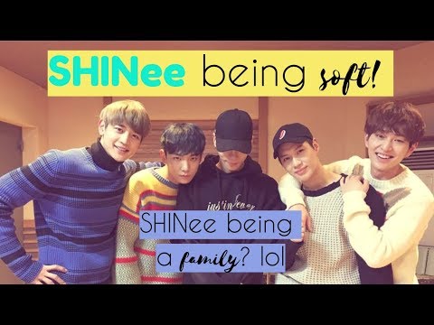 SHINee being soft