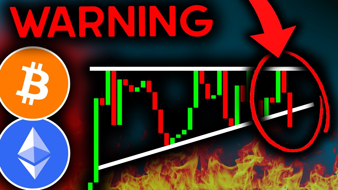 BITCOIN & CRYPTO WARNING SIGNAL FLASHING NOW!! - Bitcoin News Today, Ethereum & Altcoins