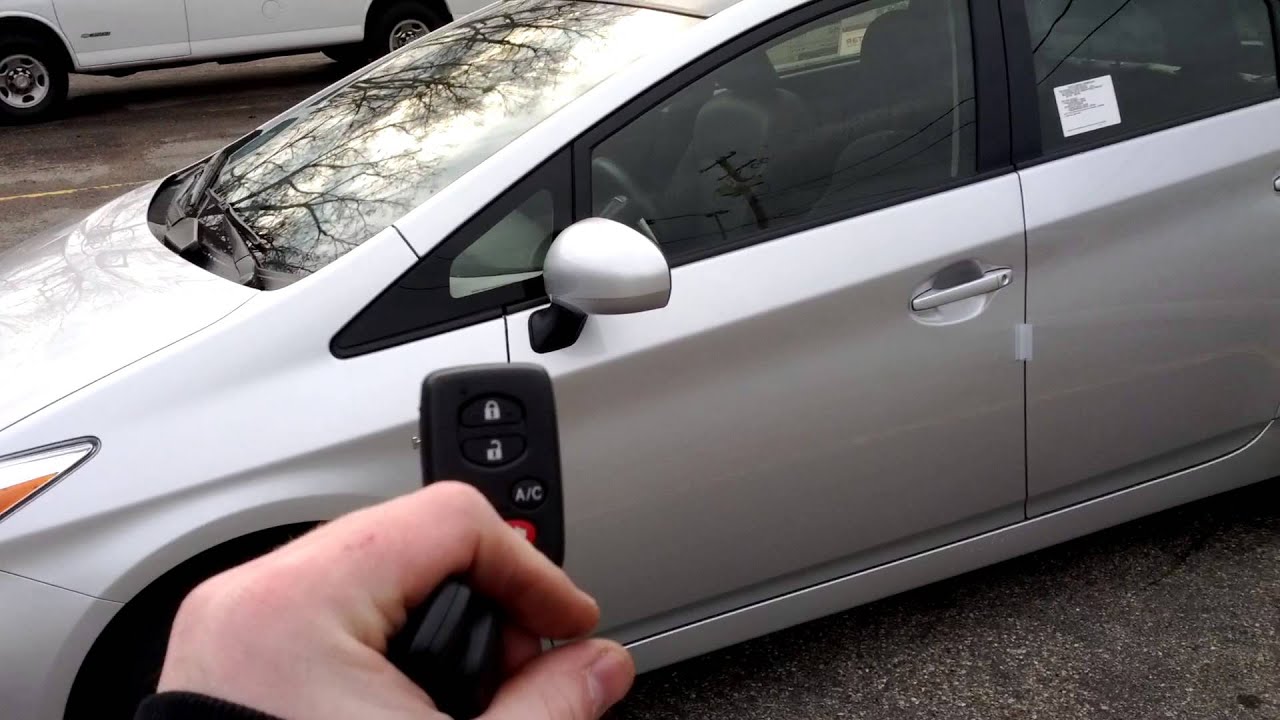 toyota prius v remote start #5