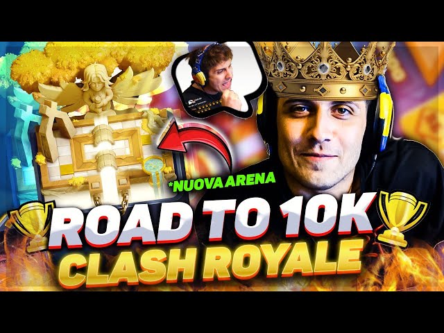 LA SUPER SCALATA VERSO IL VALHALLA  - ROAD TO 10K COPPE [CLASH ROYALE] !