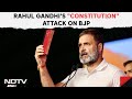 BJP Vs Congress | At Election Rally, Rahul Gandhis Constitution Attack On BJP