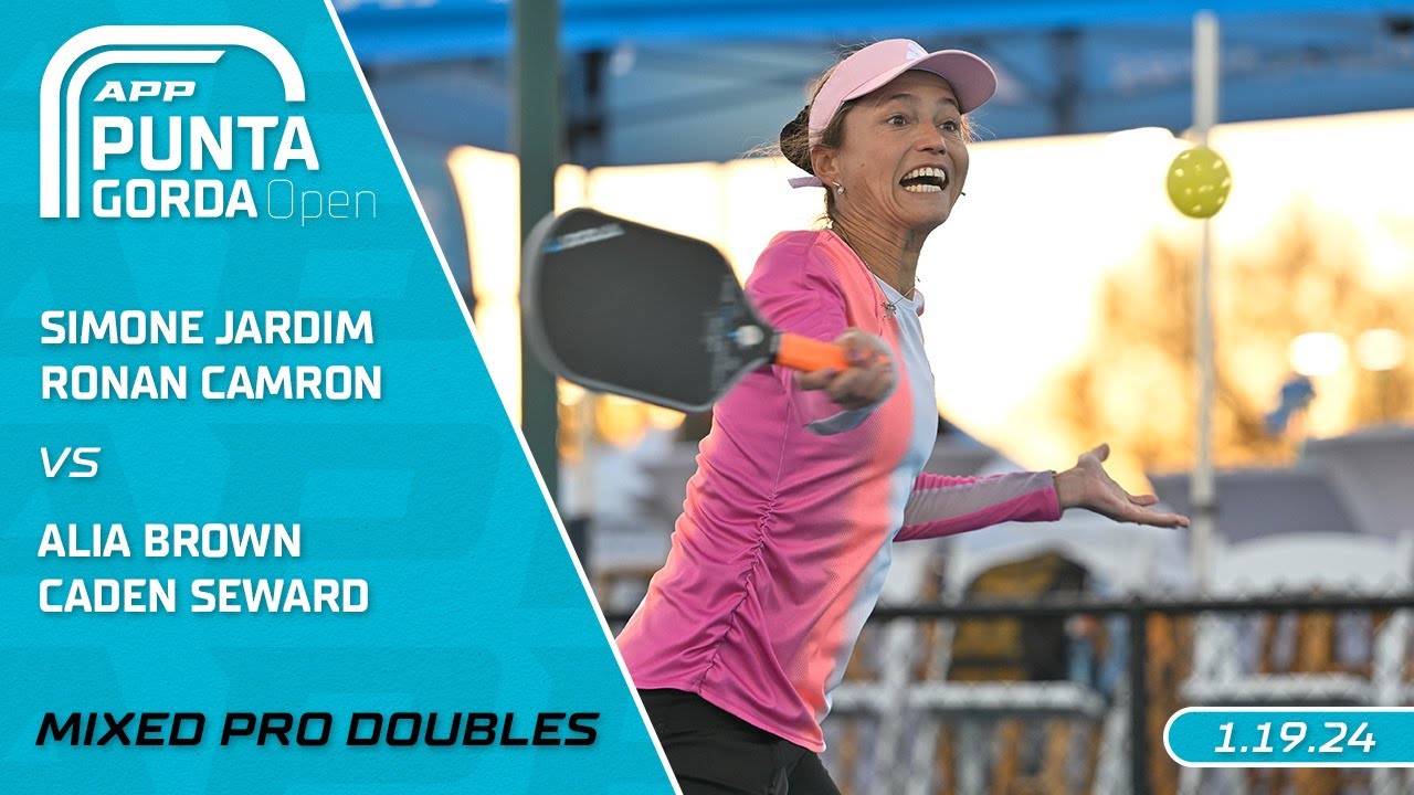 2024 APP Punta Gorda Open I Jardim/Camron vs. Brown/Seward | Mixed Doubles