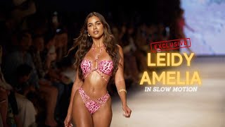 Leidy Amelia in Slow Motion Miami Swim Week | Model Video Video HD