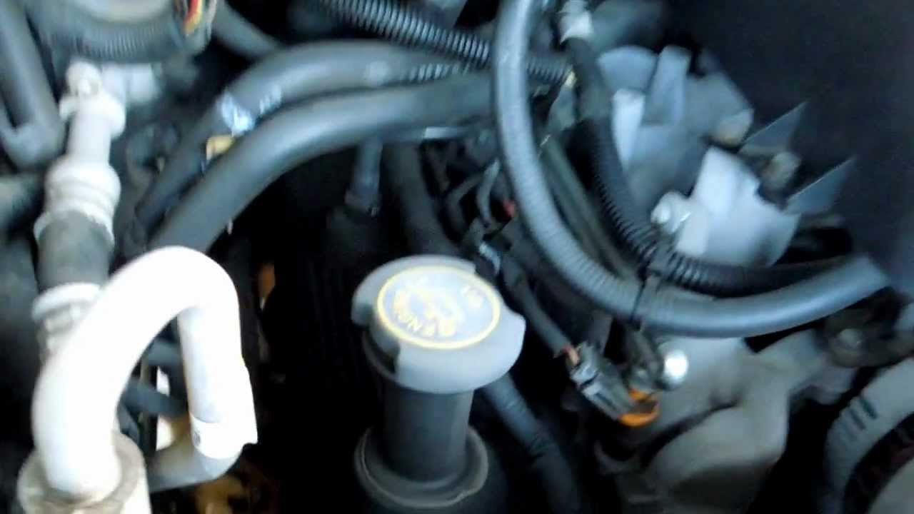 2000 Ford expedition pcv valve location