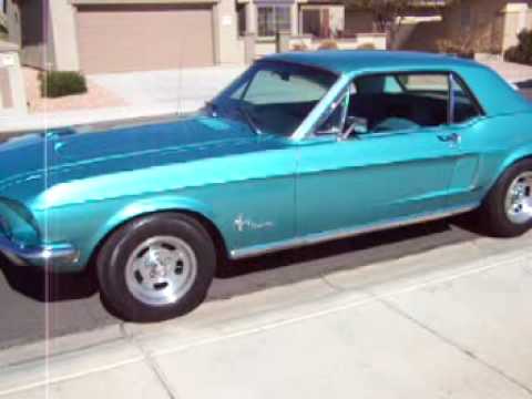 1968 Ford mustang in tahoe turquoise #5