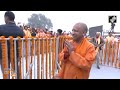 UP CM Yogi Adityanath Reaches Ayodhya for Ram Mandir ‘Pran Pratishtha’ | News9
