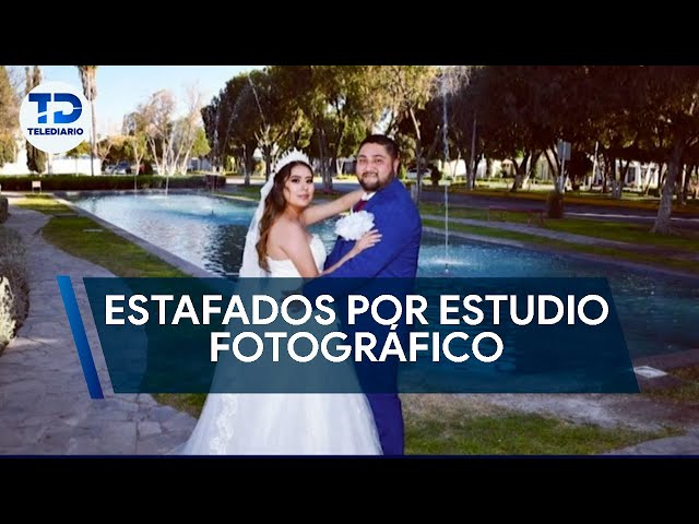 Recién casados fueron presuntamente estafados por un estudio fotográfico