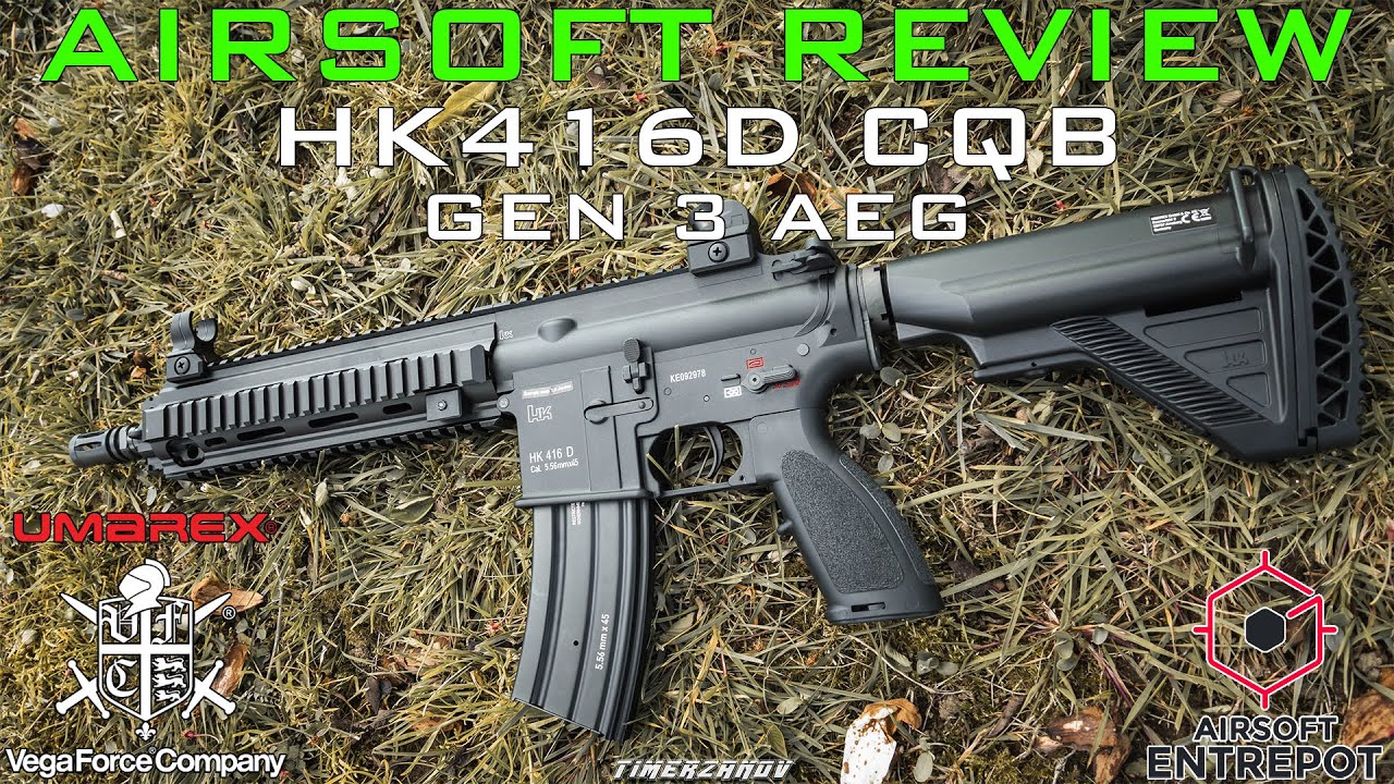 Airsoft Review #235 VFC HK416D CQB Gen3 AEG VFC/UMAREX (Airsoft Entrepot) [FR]