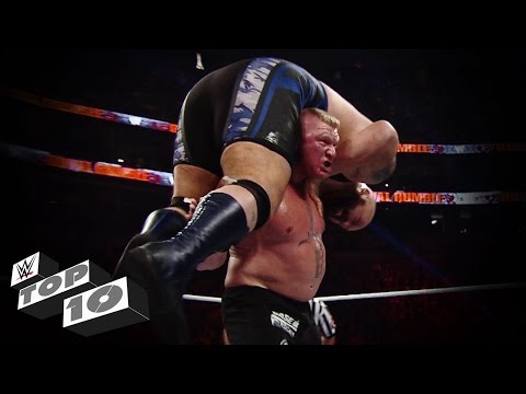 Brock Lesnar moment de puissance - top 10