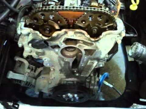 Vauxhall Corsa 2004 1.2 Z12XEP Timing Chain Fail - YouTube vw engine cover parts diagram 2001 