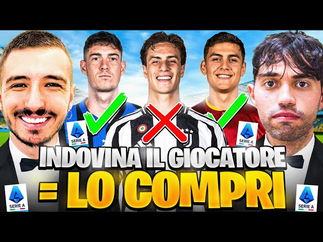 SE INDOVINI IL GIOCATORE LO COMPRI vs GIUSE 360 - EDIZIONE SERIE A!