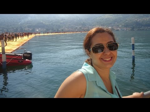 Lago d'Iseo "The Floating Piers by Christo and Jeanne-Claude" Parte 1