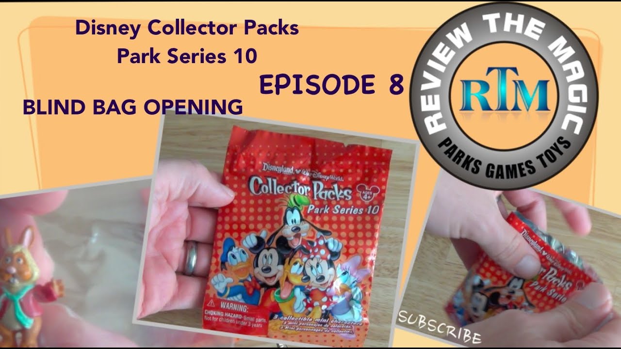 Disney Collector Packs Park Series 10 Blind Bag Opening Episode 8 Youtube